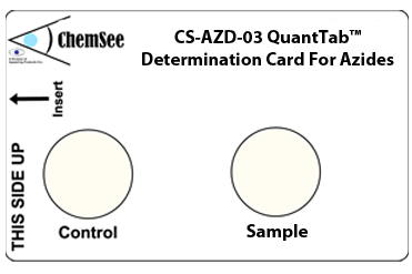 Azide Detector for Neutral Solutions