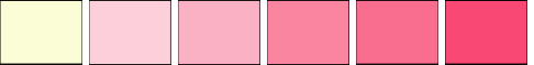 Chlorine reference color examples